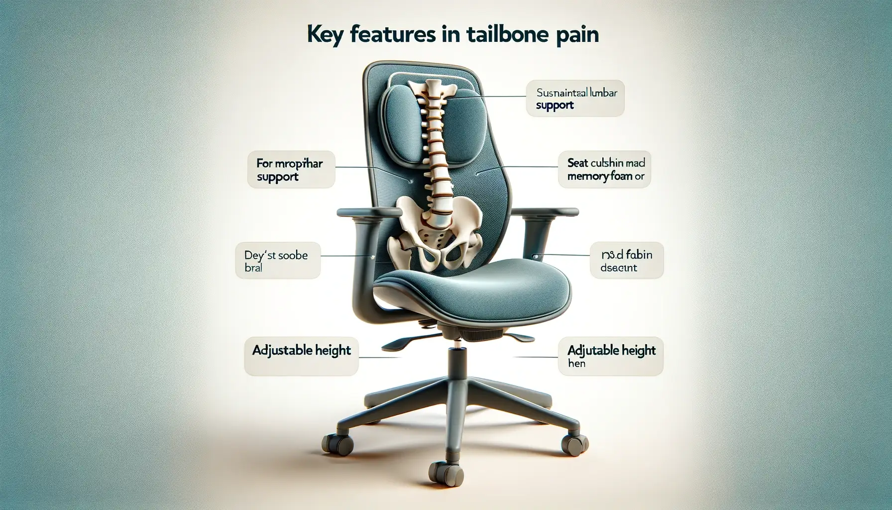 Best office Chair for Tailbone - chairssolition