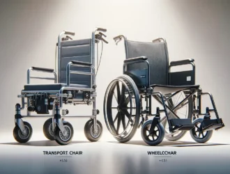 Transport chair vs wheelchair