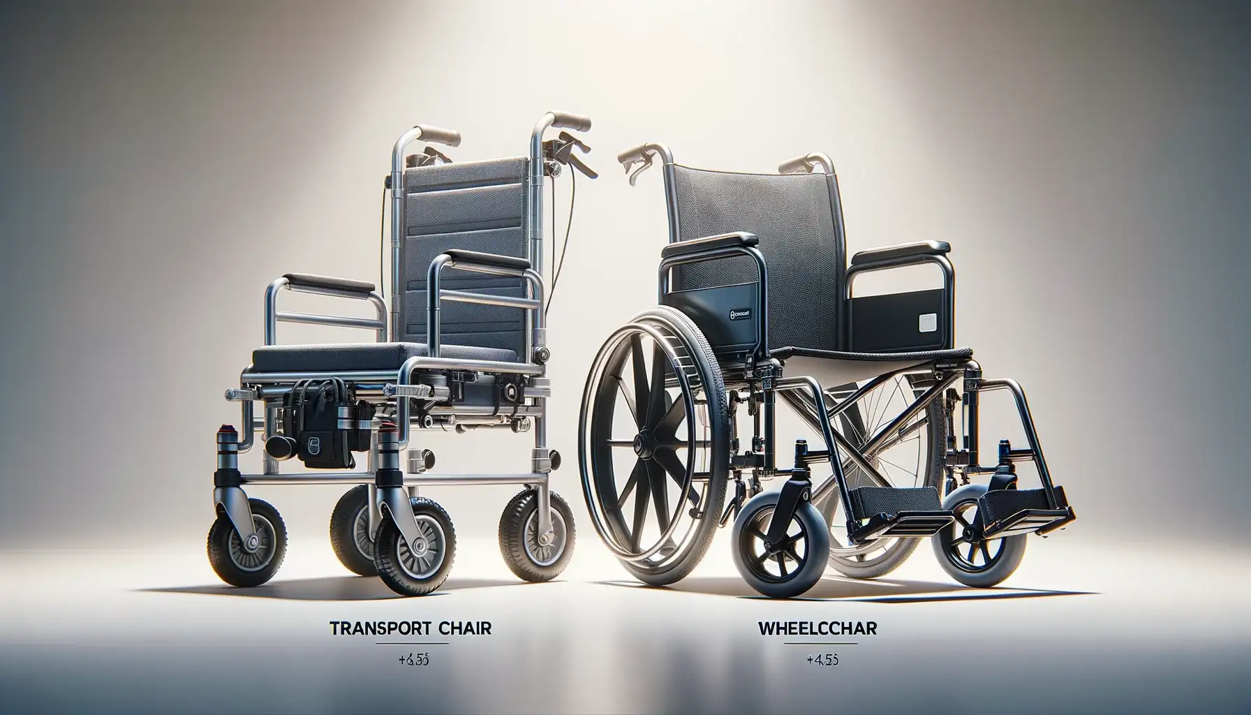 Transport chair vs wheelchair