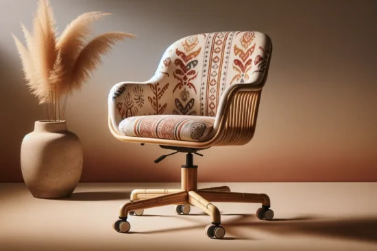 boho computer chair